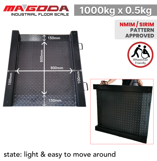 MOVEABLE FLOOR SCALE