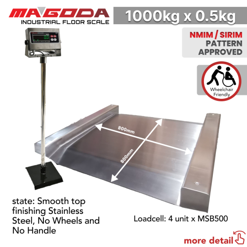 FLOOR SCALE (ULTRA LOW PROFILE)
