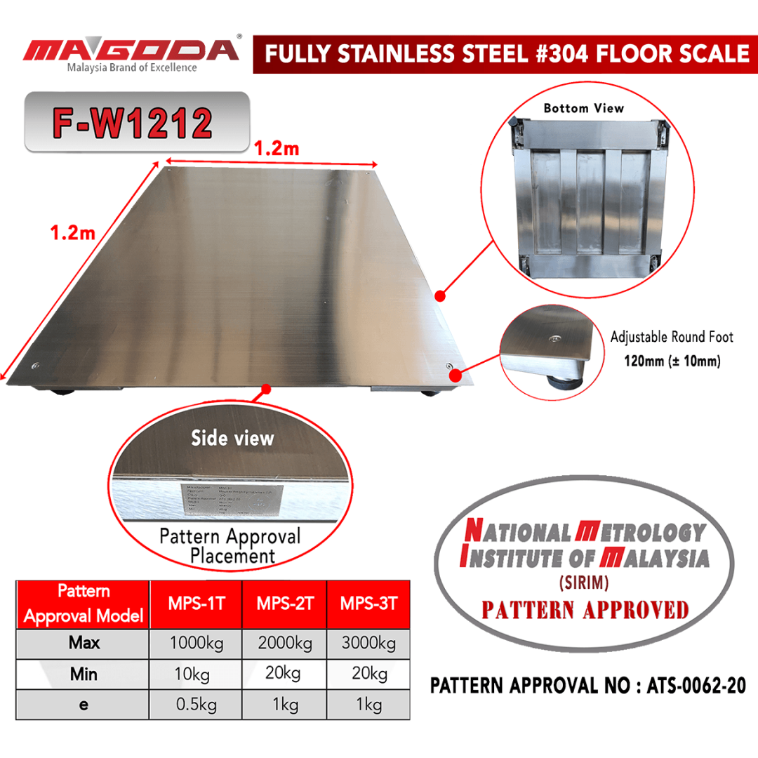 Floor Scale (Water Resistant & Heavy Duty) - Image 2